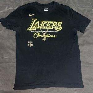 Lakers 2020 Championship Team Shirt Nike